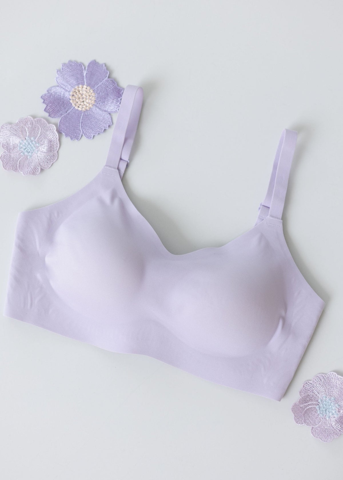 Alora Lavender Seamless Padded Bra